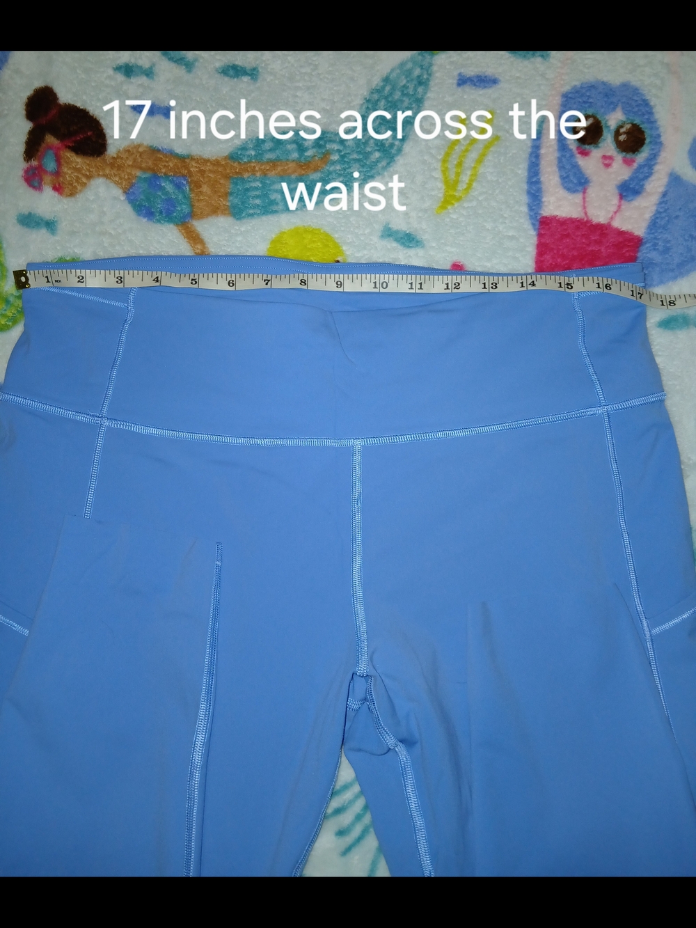 NWOT Lululemon Fast and Free HighRise Tight 27" *5-Pocket Blue Nile Size 14 - Picture 7 of 13